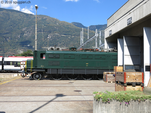 SBB Ae 4/7 10987 (Swisstrain / Verbano Express)