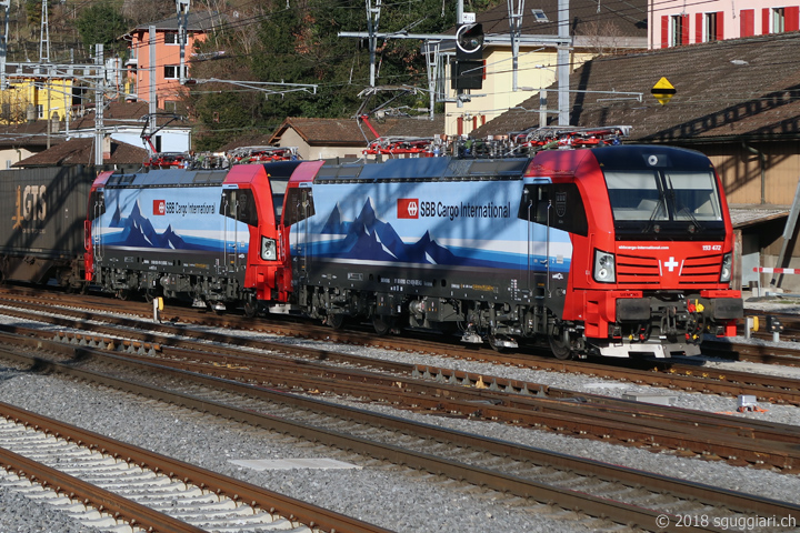 SBB Cargo International BR 193 472 'Kln' e BR 193 470 'Freiburg'