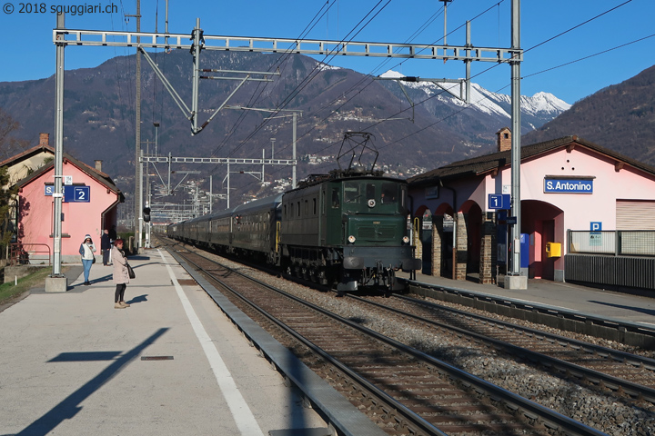 FFS Ae 4/7 10987 (Swisstrain / Verbano Express)