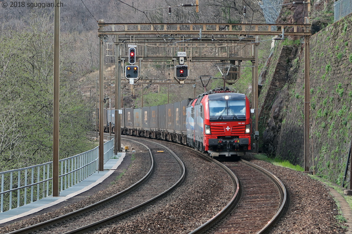 SBB Cargo International BR 193 463 'Duisburg' e BR 193 466 'Bellinzona'