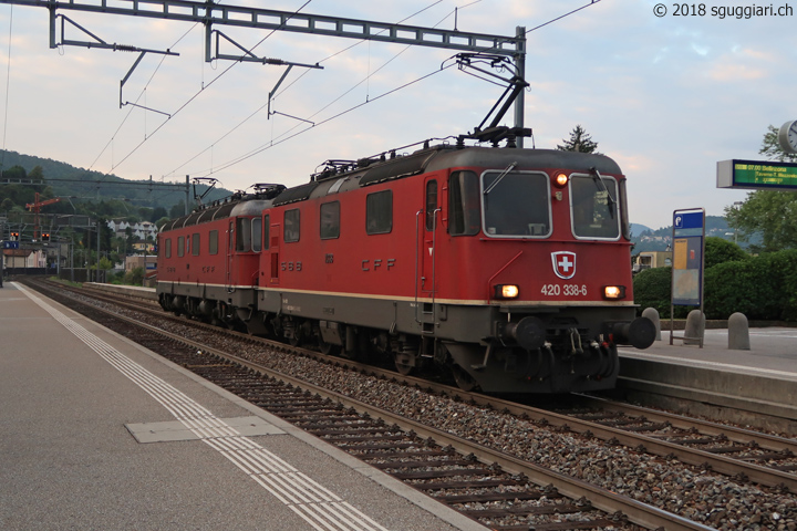 SBB Re 420 338-6-e Re 6/6 11672 'Balerna'