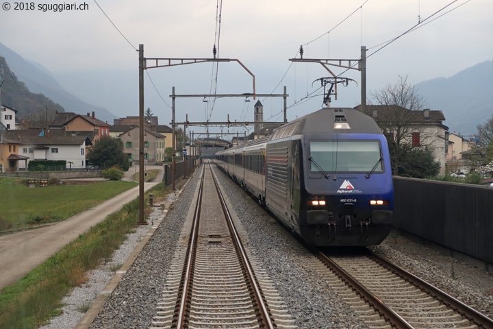 SBB Re 460 031-8 'Ceneri 2020'