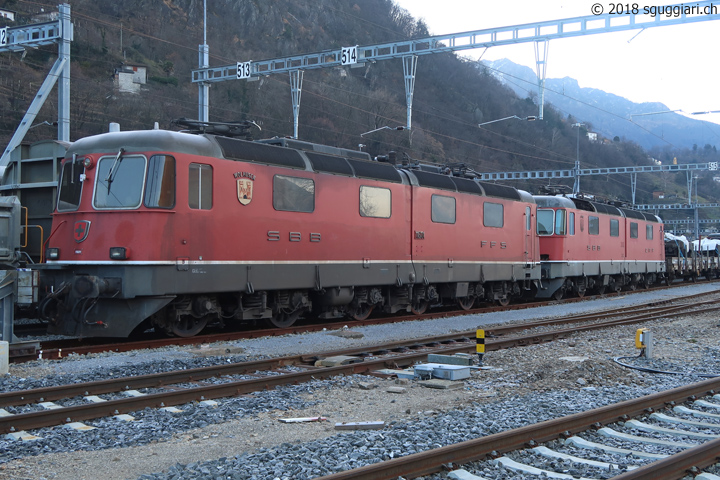 SBB Re 6/6 11601 'Wolhusen' e 11602 'Morges'