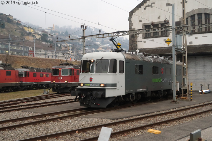 RailAdventure Re 620 003-4 e FFS Re 4/4 II 11133