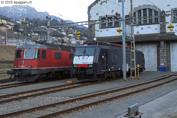 SBB Re 620 028-1 'Konolfingen' e MRCE E 189 111