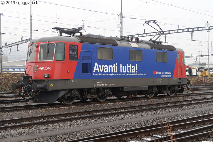 FFS Re 420 288-3 'Avanti tutta!'