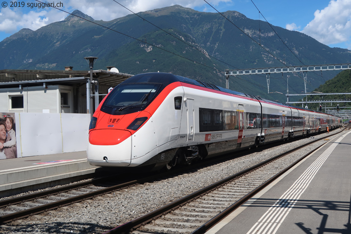 Battesimo SBB RABe 501 003 'San Gottardo'