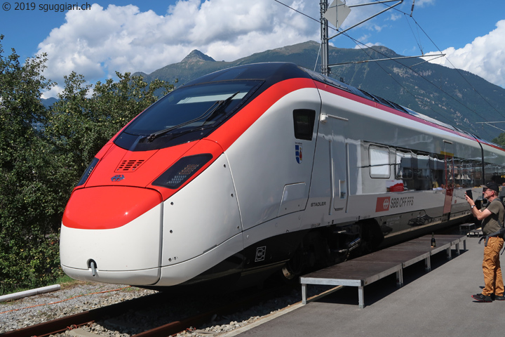 Battesimo FFS RABe 501 003 'San Gottardo'