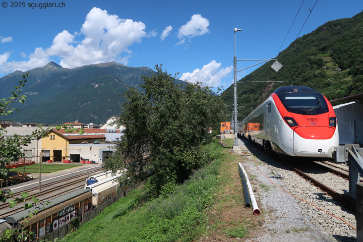 Battesimo FFS RABe 501 003 'San Gottardo'