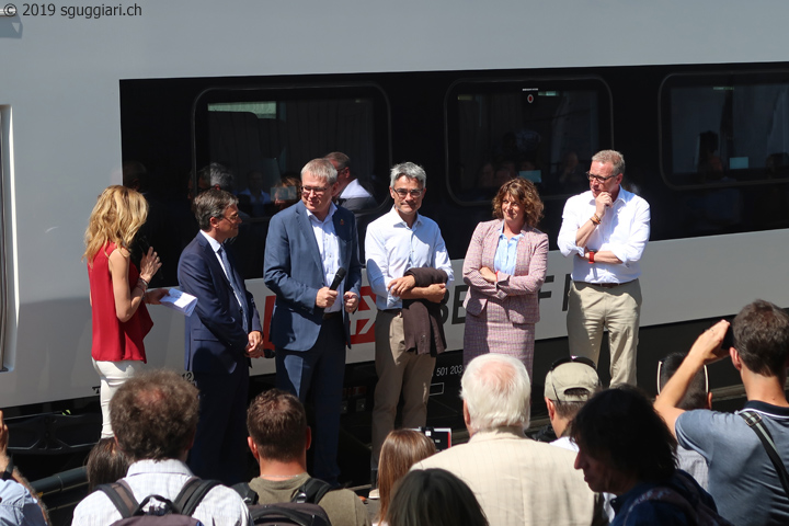 Battesimo SBB RABe 501 003 'San Gottardo'