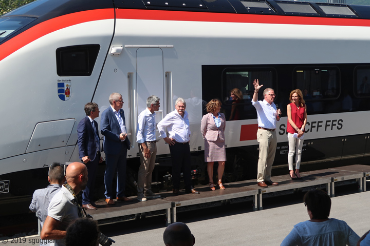 Battesimo SBB RABe 501 003 'San Gottardo'