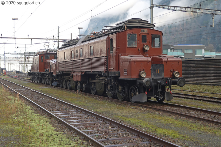 SBB Ce 6/8 I 14201 e Ce 6/8 II 14253