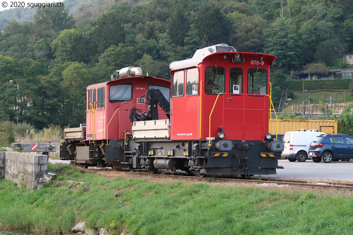 Censi Tm 235 075-9 e SBB Tm 232 028-1