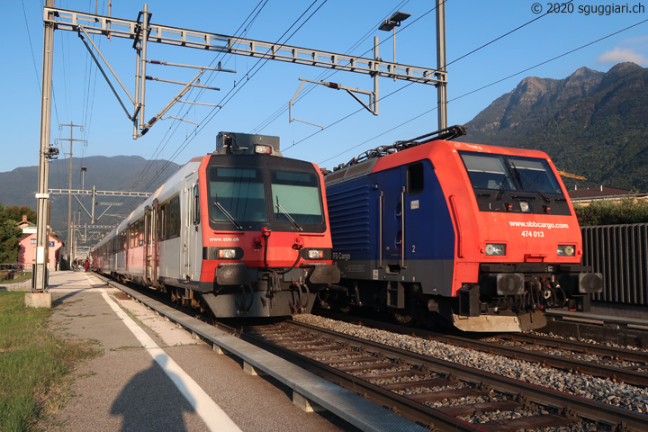 FFS RBDe 560 'Domino' e Re 474 013-0