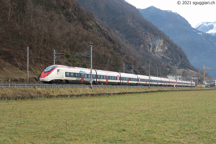 SBB RABe 501 008 'Ceneri 2020'