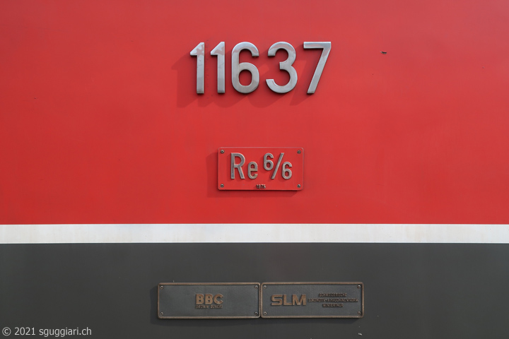 SBB Re 6/6 11637 'Sonceboz - Sombeval'