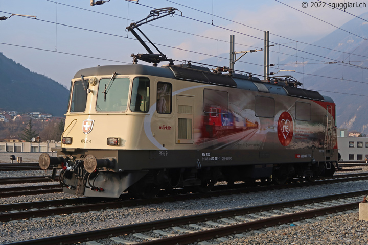 SBB Re 420 251-1 '175 anni di ferrovie svizzere'