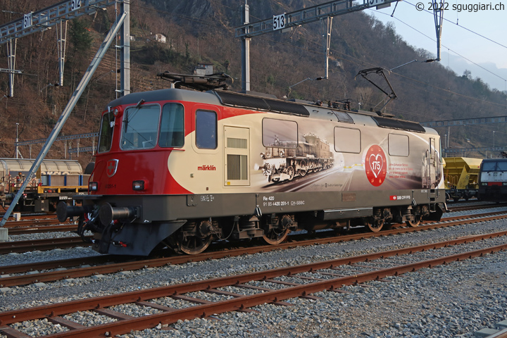 SBB Re 420 251-1 '175 anni di ferrovie svizzere'