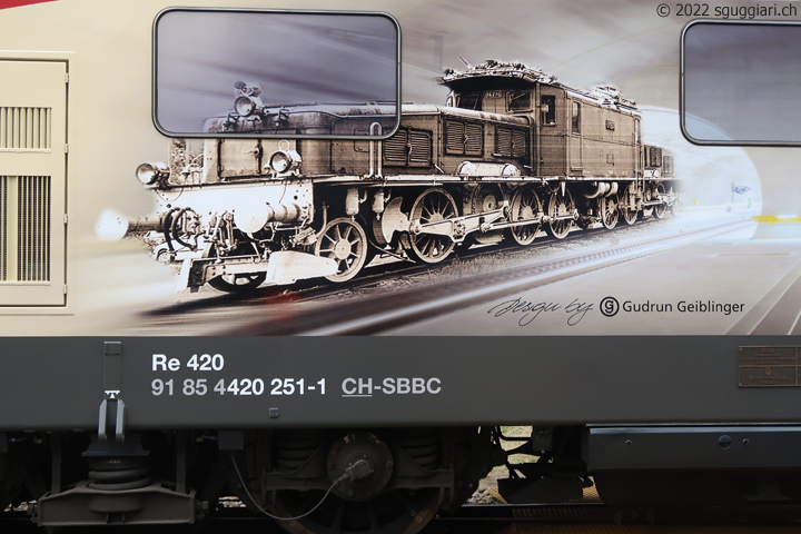 SBB Re 420 251-1 '175 anni di ferrovie svizzere'