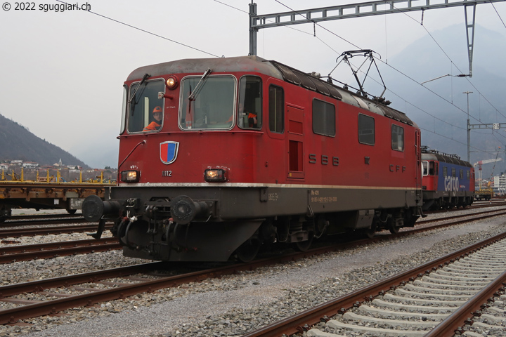 SBB Re 4/4 II 11112 'Tessinerli'