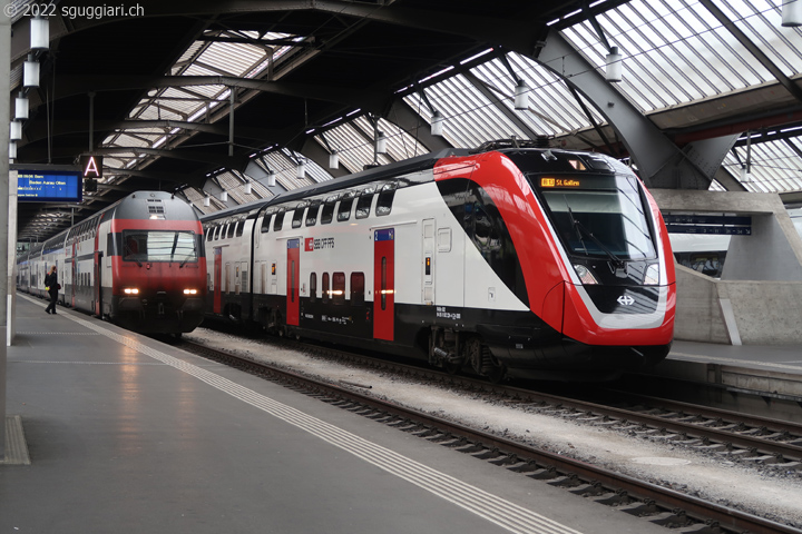 SBB RABe 502 224 'Twindexx' (IR200) e Bt IC2000