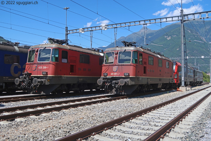 SBB Re 420 289-1 e Re 420 291-7