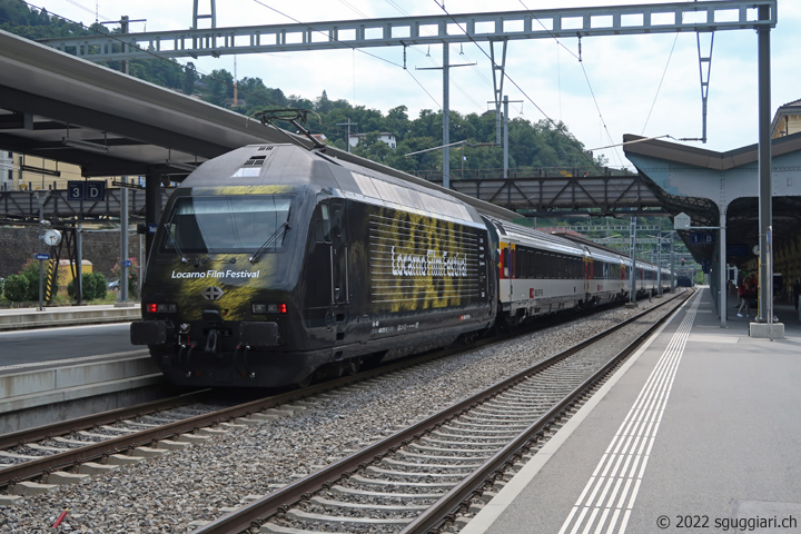 SBB Re 460 072-2 'Film Festival Locarno'