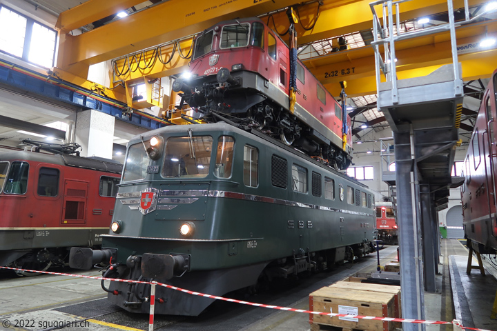 SBB Ae 6/6 11421 'Graubnden / Grischun' e Re 420 271-9