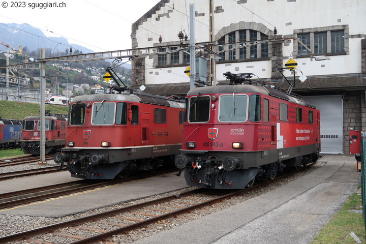 SBB Re 420 243-8 e Re 4/4 II 11157