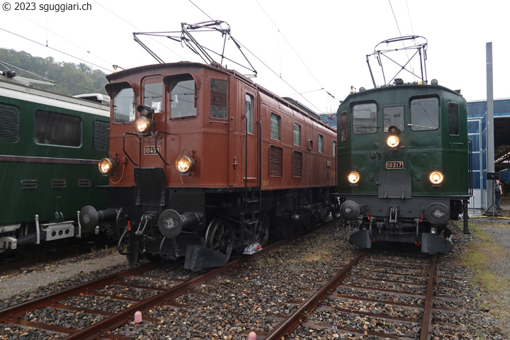 SBB Ae 3/5 10217 e Ae 3/6 II 10439