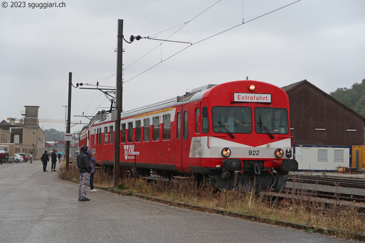 RM RBDe 566 922 con ABt 922 (Verein Pendelzug Mirage VPM)