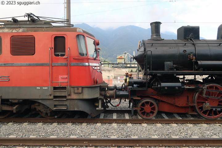 FFS Ae 6/6 11419 'Appenzell Innerrhoden' e  FS Gr 625.116 (Associazione Verbano Express)