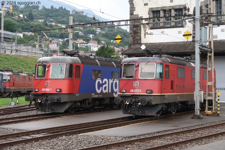 FFS Re 620 006-7 'Turgi' e Re 420 273-5