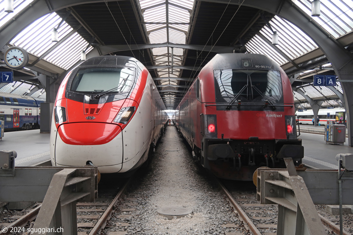 FFS RABe 501 029 'Simplon' e �BB Railjet