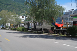 Rottamato Flirt TILO RABe 524 302 deragliato a Sigirino