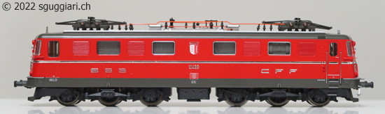 Roco 62642 / 68642: SBB Ae 6/6 11423 'Wallis'