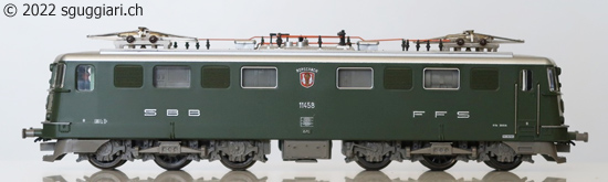 Roco 43697 / 43987: SBB Ae 6/6 11458 'Rorschach'