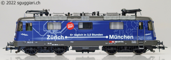 Roco 71407 / 71408 / 79408: Re 421 394-8 'Zrich - Mnchen'