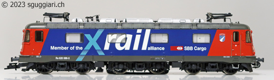 Roco 72592 / 72593 / 78593: FFS Re 620 088-5 'Xrail'