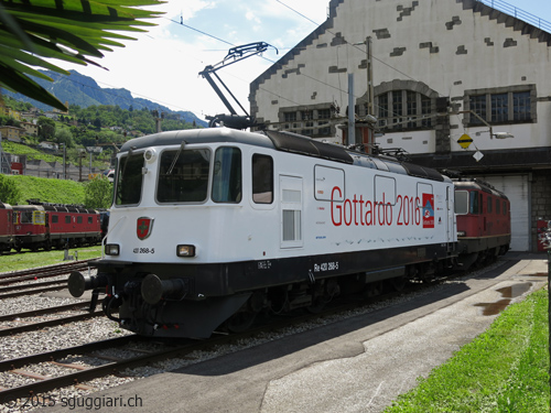 FFS Re 420 268-5 Gottardo 2016