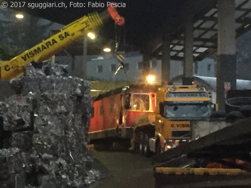 SBB Re 6/6 11620 Wangen bei Olten rottamata