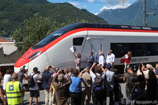 battesimo RABe 501 003 San Gottardo