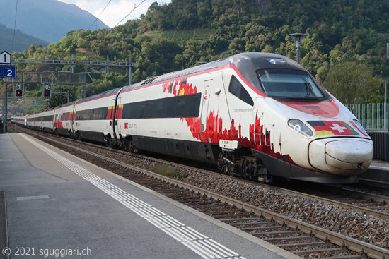 SBB Astoro RABe 503 022 'Johann Wolfgang von Goethe'