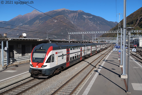 SBB RABe 511 (Stadler KISS) in Ticino