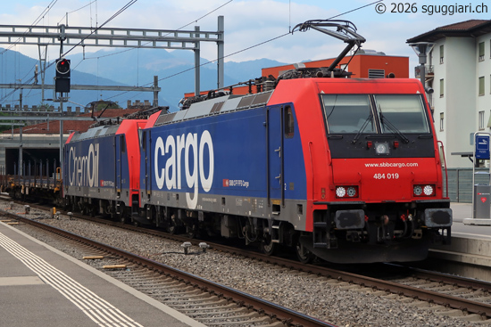 FFS Cargo Re 484 al capolinea