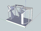 Progetto del banco della Ae 6/6 in 3D